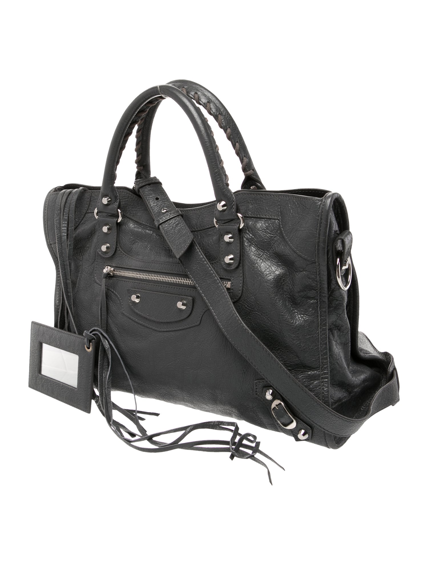 Balenciaga Leather Motocross Classic City